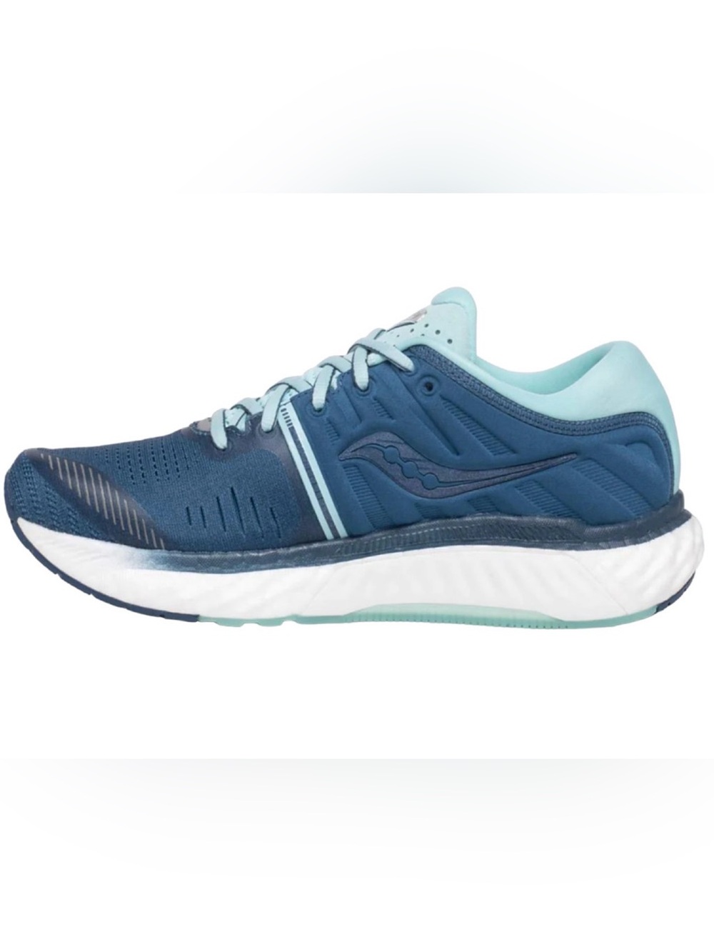 NEW SAUCONY BLUE AQUA HURRICANE 22 RUNNING SHOES SNEAKERS S10545-25 SZ 6W 6 WIDE